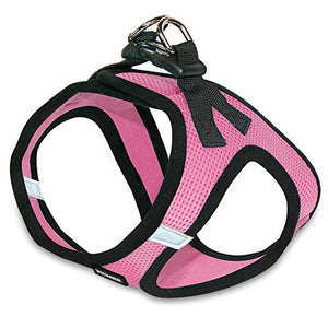 Voyager Step-In Air Dog Harness - All Weather Mesh Step in Vest Harness for Small and Medium Dogs by Best Pet Supplies - Pink Base, XS