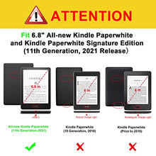 Load image into Gallery viewer, Fintie Slimshell Case for 6.8&quot; Kindle Paperwhite (11th Generation-2021) and Kindle Paperwhite Signature Edition - Premium Lightweight PU Leather Cover with Auto Sleep/Wake, Love Tree
