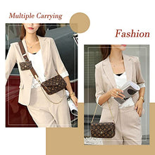 Load image into Gallery viewer, Crossbody Bags for Women WOQED Trendy Clutch Purse Fashionable Pochetthe Handbags Envelope Shoulder Bag with Mini Purse
