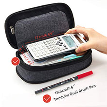 Load image into Gallery viewer, EASTHILL Big Capacity Pencil Pen Case Office College School Large Storage High Capacity Bag Pouch Holder Box Organizer Blue New Arrival(Black)
