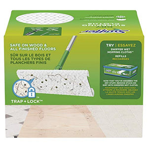 Swiffer Sweeper Dry Sweeping Pad, Multi Surface Refills for Dusters Floor Mop, with Febreze Lavender, 32 count