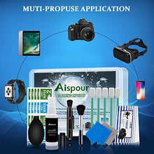 Load image into Gallery viewer, Aispour Camera Lens Cleaning Kit, 10-in-1 Camera Cleaning Kit, Camera Lens Cleaner and Camera Accessories, Includes Lens Cleaning Kit/Lens Cleaner/Lens Cleaning Pen/Soft Brush
