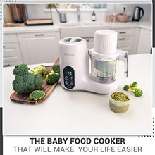 Load image into Gallery viewer, Sweety Fox - All in one Baby Food Maker Steamer and Blender - Vegetable Steamer, Blender, Bottle Sanitizer, Food Warmer, Defrost, Auto Clean
