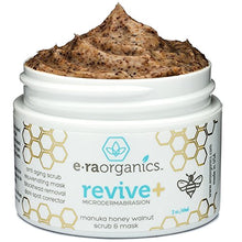 Load image into Gallery viewer, Microdermabrasion Facial Scrub &amp; Face Exfoliator - Natural Exfoliating Face Mask with Manuka Honey &amp; Walnut - Moisturizing Facial Exfoliant for Dull Dry Skin Care, Wrinkles, Acne &amp; More Era-Organics
