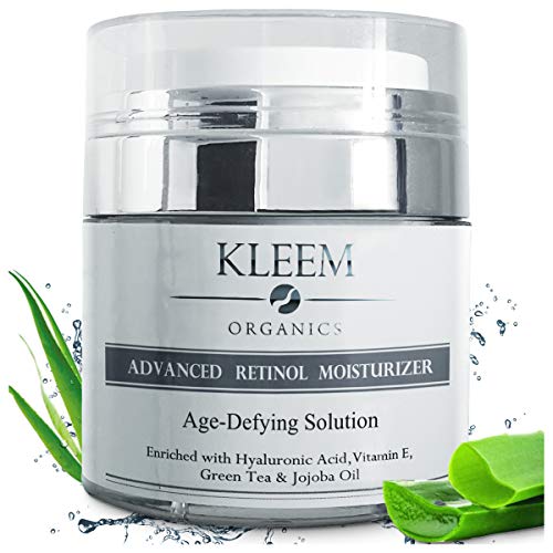 Anti-Wrinkle Night Cream with 2.5% Retinol and Hyaluronic Acid - Anti Aging Retinol Moisturizer Cream for Men & Women to Reduce Wrinkles & Dark Spots