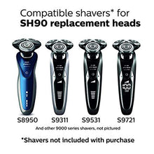 Load image into Gallery viewer, SH90 Replacement Heads for Norelco Series 9000.

