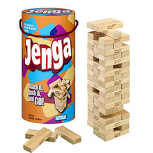 Load image into Gallery viewer, Jenga Game Wooden Blocks Stacking Tumbling Tower Kids Game Ages 6 and Up (Amazon Exclusive)
