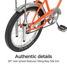 Load image into Gallery viewer, Schwinn Classic Old School Krate Bike, Ape Handlebar and Bucket Saddle, 20-Inch Wheels, Orange
