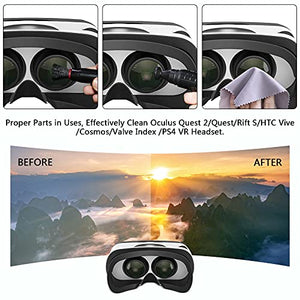 Aispour Camera Lens Cleaning Kit, 10-in-1 Camera Cleaning Kit, Camera Lens Cleaner and Camera Accessories, Includes Lens Cleaning Kit/Lens Cleaner/Lens Cleaning Pen/Soft Brush