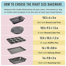 Load image into Gallery viewer, Amazon Basics Nonstick Muffin Baking Pan, 12 Cups - Set of 2
