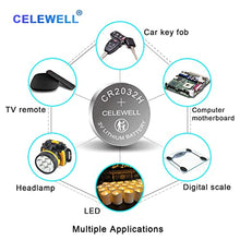 Load image into Gallery viewer, CELEWELL 10 Pack CR2032 Battery CR2032H 230mAh 3 Volt Lithium Battery 2032 ECR2032 Coin Button Cell -Not for Thermometer 【5-Year Warranty】
