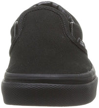 Load image into Gallery viewer, Vans Boys' Classic Slip-On Black/Black 1.5

