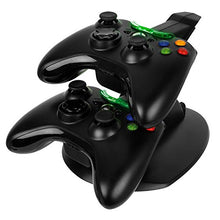 Load image into Gallery viewer, PDP 037-011-NA Energizer Xbox 360 Power &amp; Play Controller Charger with Rechargeable Battery Pack for Two Wireless Controllers Charging Station
