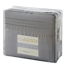 Load image into Gallery viewer, EASELAND Queen Size 6-Pieces Bed Sheets Set 1800 Series Microfiber Wrinkle &amp; Fade Resistant,Deep Pocket,Hypoallergenic Bedding Set,Queen,Grey
