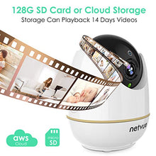 Load image into Gallery viewer, Dog Camera - 1080P Dog Camera with Phone App, Pan/Tilt/Zoom Home Camera with 2-Way Audio, AI Human Detection, Night Vision, Cloud Storage/TF Card, Compatible with Alexa, Camera for Pets/Baby
