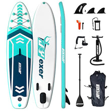 Load image into Gallery viewer, JOYEXER Inflatable Stand Up Paddle Board-10'5"x31"x 6" Ultra-Light SUP Board Including Backpack,Paddle,Waterproof Phone case,Leash, Hand Pump,for All Skill Levels Youth&amp; Adult
