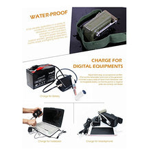 Load image into Gallery viewer, HUABAN Hand Crank Generator High Power Charger for Outdoor Mobile Phone Computer Charging 30W / 0-28V with USB Plug (Green Generator + DC Regulator)
