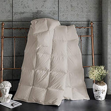 Load image into Gallery viewer, Maple Down Comforter King Size Duvet Insert, Down Alternative Comforter Quilted with Corner Tabs for All Season, Soft &amp; Breathable Brushed Microfiber Machine Washable (Light Brown, 106’’ 90’’)
