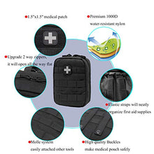 Load image into Gallery viewer, EMT Pouch MOLLE Ifak Pouch Tactical MOLLE Medical First Aid Kit Utility Pouch Carlebben (with Medical Supplies)
