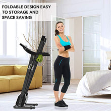 Load image into Gallery viewer, Folding Treadmill for Home Jogging/Walking with Incline Portable Space Saving Fitness Running Electric Indoor Exercise Workout Office Physical Training
