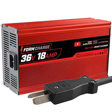 Load image into Gallery viewer, FORM 18 AMP Battery Charger for 36 Volt Club Car, EZGO &amp; Yamaha Golf Carts with Crowfoot Plug
