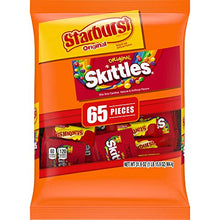 Load image into Gallery viewer, SKITTLES &amp; STARBURST Candy Fun Size Variety Mix 31.9-Ounce Bag, 65 Pieces
