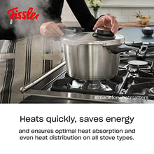 Load image into Gallery viewer, Fissler Vitavit Premium Pressure Cooker with Steamer Insert - Premium German Construction - Built to Last for Decades - Safe &amp; Easy Pressure Cooker with Glass Lid - For All Cooktops - 3.7 Quarts
