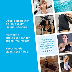 Bondi Sands Self-Tanning Mitt | Reusable Applicator Glove Evenly Applies Self-Tanner for a Natural, Bronzed, Streak-Free Appearance | Includes 1 Mitt