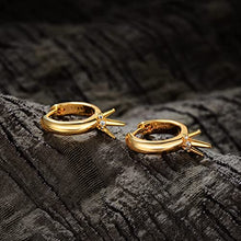 Load image into Gallery viewer, MYEARS Women Gold Stud Earrings 14K Gold Filled Small Boho Minimalist Simple Delicate Hypoallergenic Geometric Jewelry Gift (Phoenix Symmetrical)
