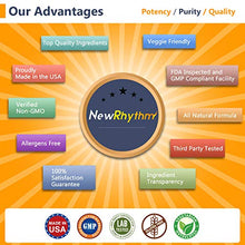 Load image into Gallery viewer, NewRhythm Probiotics 50 Billion CFU 20 Strains, 60 Veggie Capsules, Targeted Release Technology, Stomach Acid Resistant, No Need for Refrigeration, Non-GMO, Gluten Free
