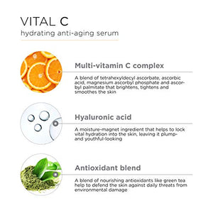 IMAGE Skincare VITAL C Hydrating Anti-aging Serum with Hyaluronic Acid - Potent Vitamin C and Antioxidant Serum that Brightens and Helps Minimize the appearance of Wrinkles
