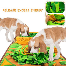 Load image into Gallery viewer, AWOOF Snuffle Mat for Large Dogs, Interactive Dog Puzzle Toys, Enrichment Snuffle Mats Feed Games Encourages Natural Foraging Skills for Cats Dogs Bowl Travel Use, Dog Treat Dispenser Stress Relief
