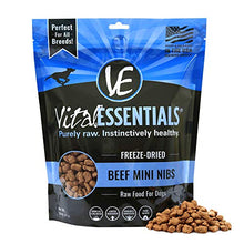 Load image into Gallery viewer, Vital Essentials Freeze-Dried Beef Mini Nibs Dog Food, 16 oz
