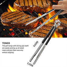 Load image into Gallery viewer, PAUL MAIER Grill Tool Set Including Filet Knife with Scabbard, Multi-Function Heavy-Duty Scissors, Barbecue Tongs, Barbecue Brush2 ，Wooden Handle Barbecue Needle10, Waterproof Storage Bag
