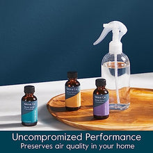 Load image into Gallery viewer, Grove Co. Liquid Air Freshener Refills (2 x 1oz) + Room Spray Glass Bottle, SANCTUARY Room Fragrance - 100% Natural Lavender, Blue Sage &amp; Clove Fragrance
