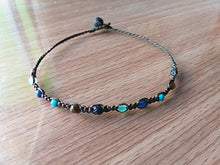 Load image into Gallery viewer, Bracelet,Kyanite stone,Jade green stone, tiger eye stone,Turquoise blue stone,lava stone,It is fashionable for both men and women.
