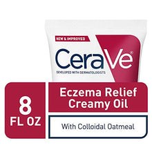 Load image into Gallery viewer, Cerave Eczema Relief Creamy Body Oil | Anti Itch Cream for Eczema &amp; Moisturizer for Dry Skin with Colloidal Oatmeal, Ceramides and Safflower Oil | 8 Ounce
