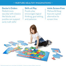 Load image into Gallery viewer, Melissa &amp; Doug USA Map Floor Puzzle (51 pcs, 2 x 3 feet)
