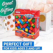Load image into Gallery viewer, Prextex 150 Piece Classic Big Building Bricks | Large Toy Blocks | Compatible with Most Major Brands, STEM Toy Large Building Bricks Set for All Ages, Boys &amp; Girls
