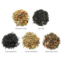 Load image into Gallery viewer, Tea Forte Single Steeps Loose Leaf Tea Sampler, Assorted Variety Tea Box, 15 Single Serve Pouches (Assorted - Tea Tasting)
