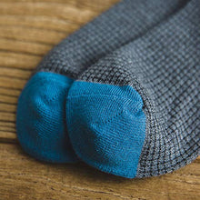 Load image into Gallery viewer, Men's 100% Cotton Knitted Socks Dress and Casual &amp; Mens All-season Crew Socks Pack of 5
