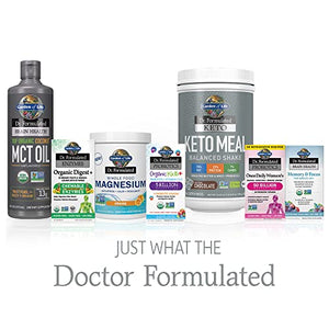 Garden of Life Dr. Formulated Probiotics for Men, Once Daily Men’s Probiotics, 50 Billion CFU Guaranteed, 15 Strains, Shelf Stable, Gluten Dairy & Soy Free One a Day, Prebiotic Fiber, 30 Capsules