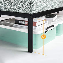 Load image into Gallery viewer, Best Price Mattress 14 Inch Metal Platform Beds w/ Heavy Duty Steel Slat Mattress Foundation (No Box Spring Needed), &amp; 8 Inch Memory Foam Mattress Twin
