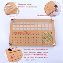 Load image into Gallery viewer, 33 Switch Tester Switch Opener Acrylic Lube Station DIY Double-Deck Removal Platform Keycaps Puller for Custom Gateron Cherry Mechanical Keyboard
