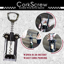 Load image into Gallery viewer, Evriholder Winged Corkscrew, Standard, Silver
