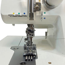 Load image into Gallery viewer, Juki MCS-1500 Cover &amp; Chain Stitch Sewing Machine W/Free Bonus Needles
