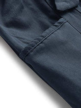 Load image into Gallery viewer, SweatyRocks Women's Vintage Button Front Belted Elastic Waist Midi Skirt with Pocket Navy L
