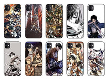Load image into Gallery viewer, Compatible with Samsung Galaxy S22 Ultra Attack on for Titan AOT 852 Black Shock Absorption TPU Rubber Gel Case
