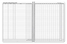 Load image into Gallery viewer, BookFactory Rental Property Record Book/Rental Property Log Book - Wire-O, 100 Pages, 8.5" x 11" (LOG-100-7CW(RentalProperty))
