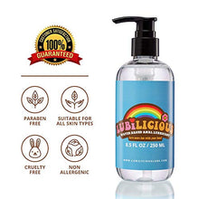 Load image into Gallery viewer, Lubilicious Anal Lube | Water Based Lubrication for Men &amp; Women | Water Based Lube for Him &amp; Her | Natural Water Based Lubricant | Personal Lubrication | Better Anal Lubricant | Anel Lube 8.5 oz
